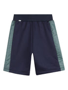 Shorts da bambino Boss Kids blu scuro con inserti J52933 849 BOSS KIDS 