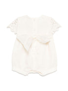 Tutina per neonata JESURUM BABY Piccola Carla beige con dettagli in pizzo PICCOLA CARLA VAR.01 JESURUM KIDS 
