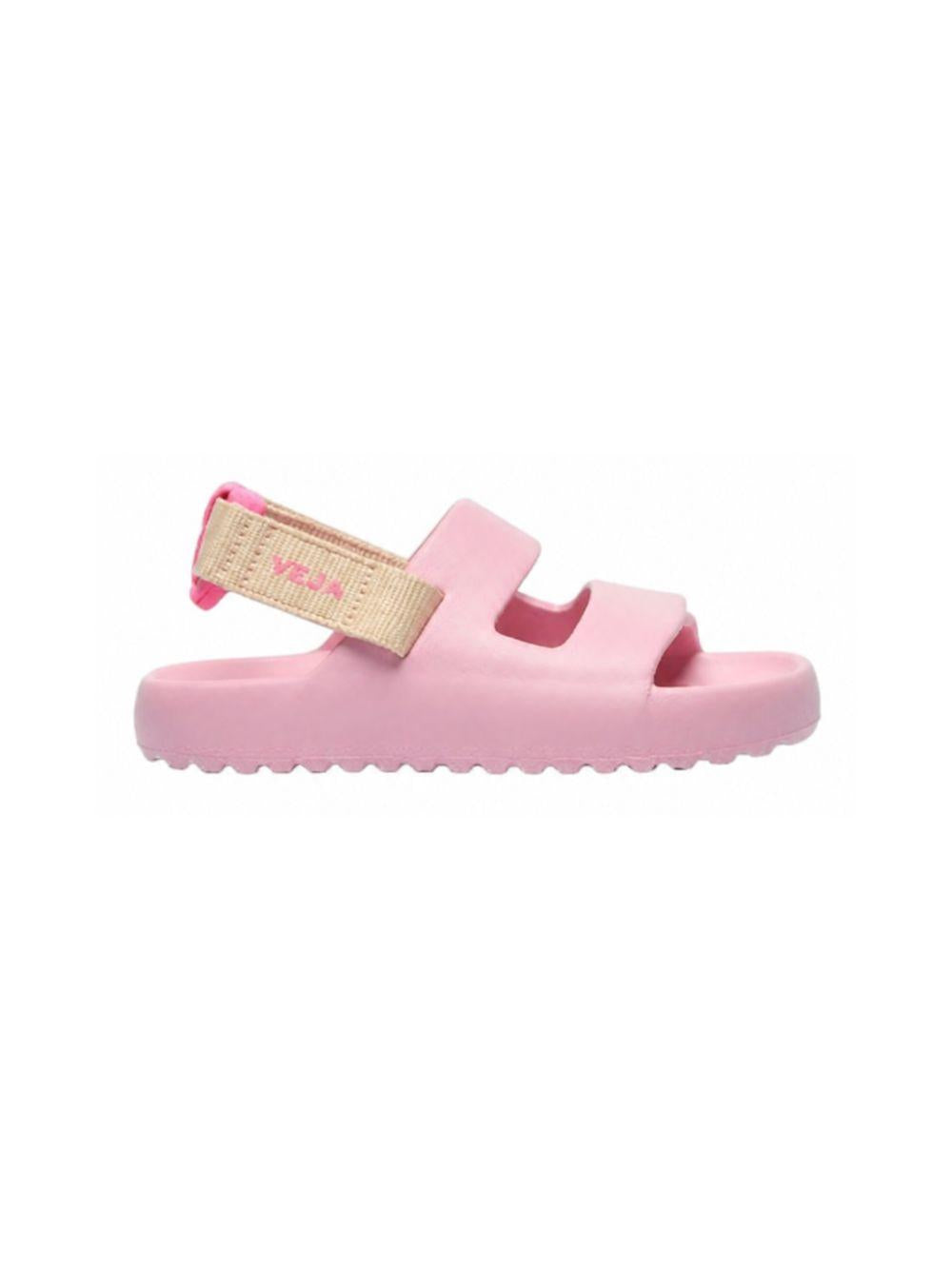 Sandali da bambina Veja Kids rosa con cinturino posteriore con strappo SS3921632 GUIMAUVE VEJA KIDS 