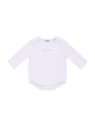 Set tre pezzi per neonato Burberry Kids beige con caratteristico motivo Vintage Check 8117965 B9368 BURBERRY KIDS 