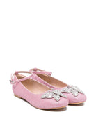 Ballerine per bambina Aruna Seth rosa con applicazione farfalla AS76 PINK ARUNA SETH KIDS 