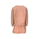 Abito per bambina Off-White Kids rosa con caratteristico logo freccia sul davanti OGDF006F25FLE001 3B07 OFF WHITE KIDS 