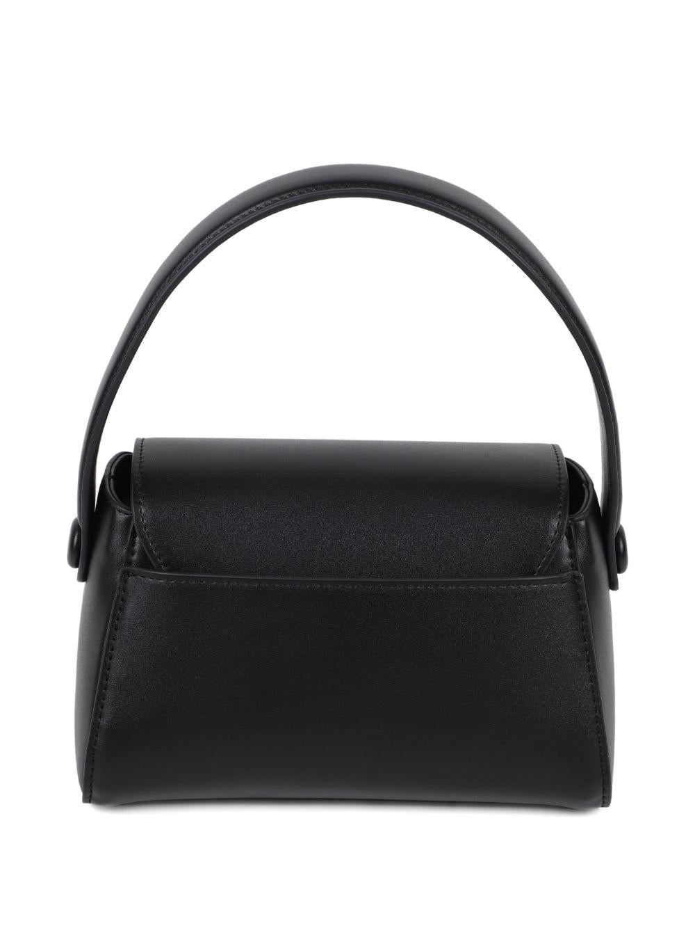 Borsa tote per bambina DKNY Kids nera con logo con strass D62685 09B DKNY KIDS 