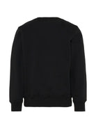 Felpa per bambini Moschino Kids nera con motivo Teddy Bear HUF09ULCA19 60100 MOSCHINO KIDS 
