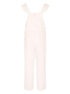 Tuta intera per bambina MC2 Saint Barth Kids bianco a fiori con cut-out TEM001 03016H MC2 ST. BARTH KIDS 