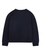 Felpa per bambina Michael Kors Kids blu con stampa logo R30469 849 MICHAEL KORS KIDS 