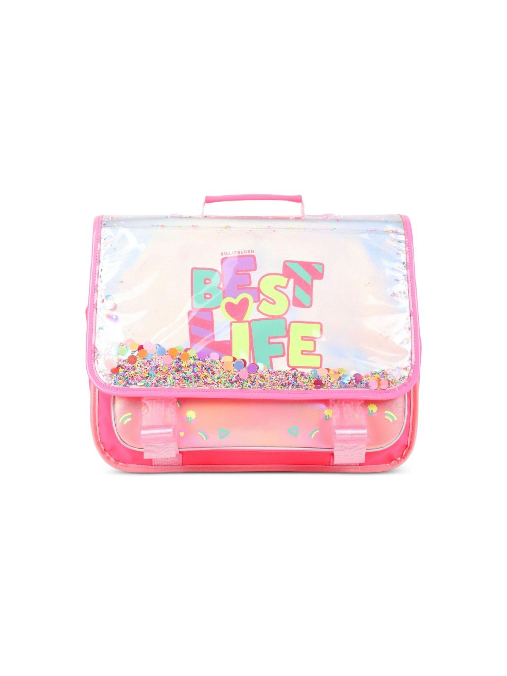 Zaino per bambina Billieblush rosa con dettaglio confetti U22051 Z41 BILLIEBLUSH 