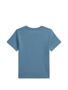 T-shirt per bambino Polo Ralph Lauren Kids blu con stampa grafica 322A12424 001 Ralph Lauren kids 