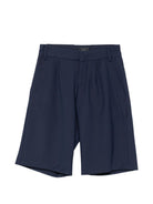 Shorts per bambino Fay Kids blu con passanti per cintura FY6P19 I0315 620 FAY KIDS 