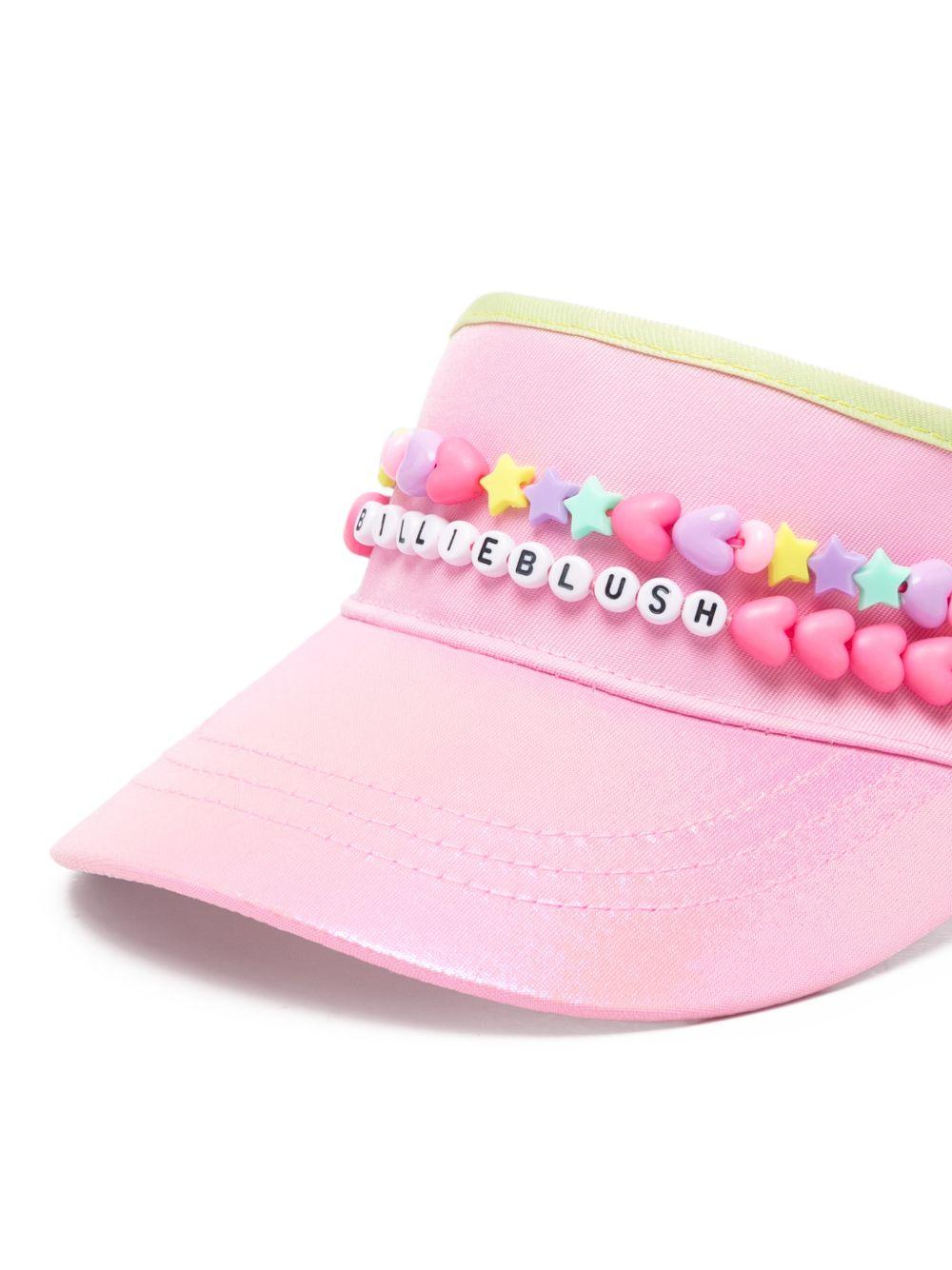 Visiera per bambina Billieblush rosa con dettagli con perline U22020 46N BILLIEBLUSH KIDS 