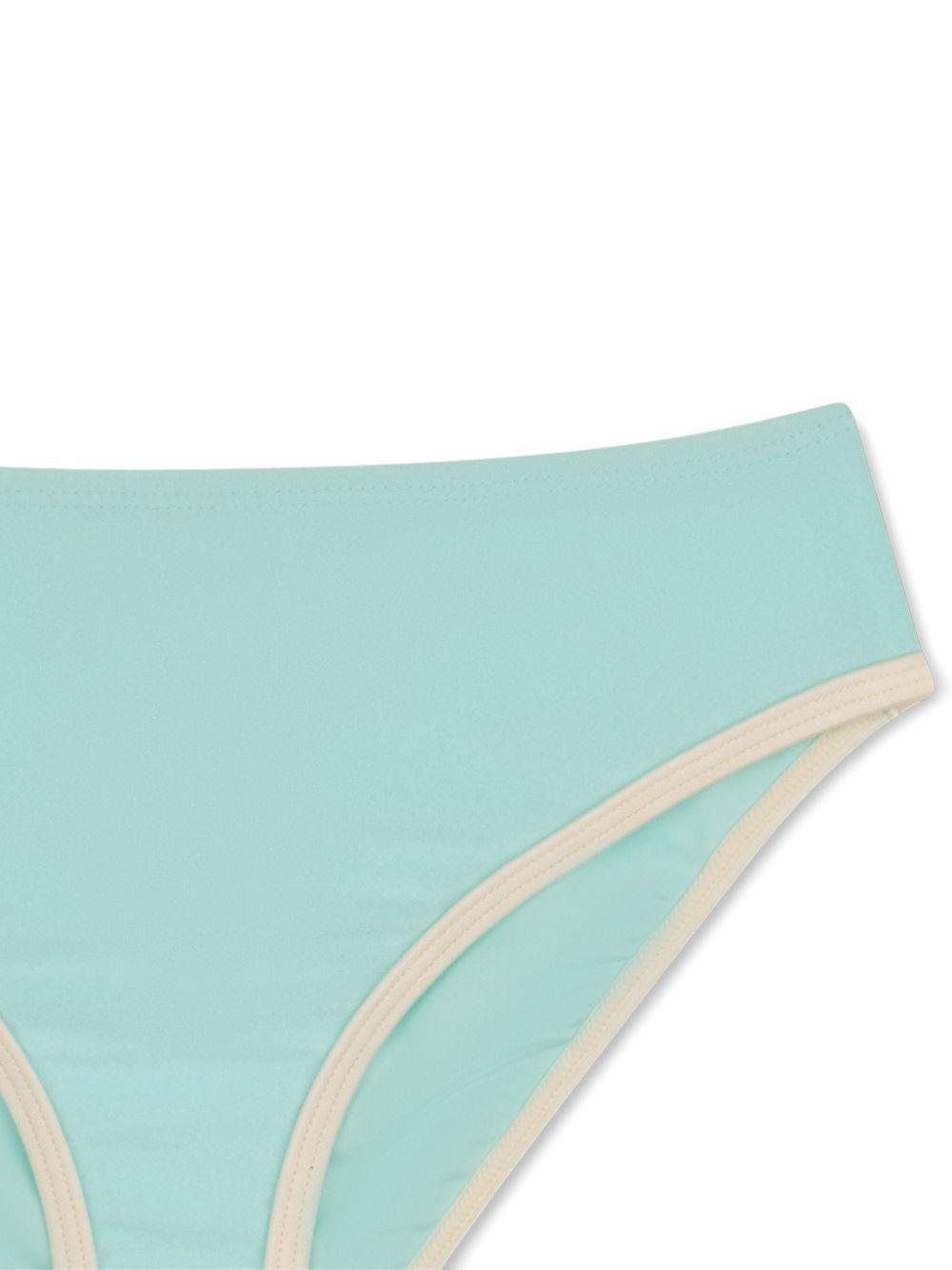 Costume per bambina Billieblush Kids azzurro con stampa stelle marine U22157 76G BILLIEBLUSH KIDS 