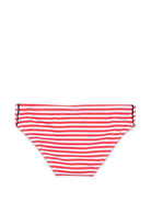 Slip da bagno per bambino MC2 Saint Barth Kids rosso con motivo a righe BIL0001 04133L MC2 ST. BARTH KIDS 