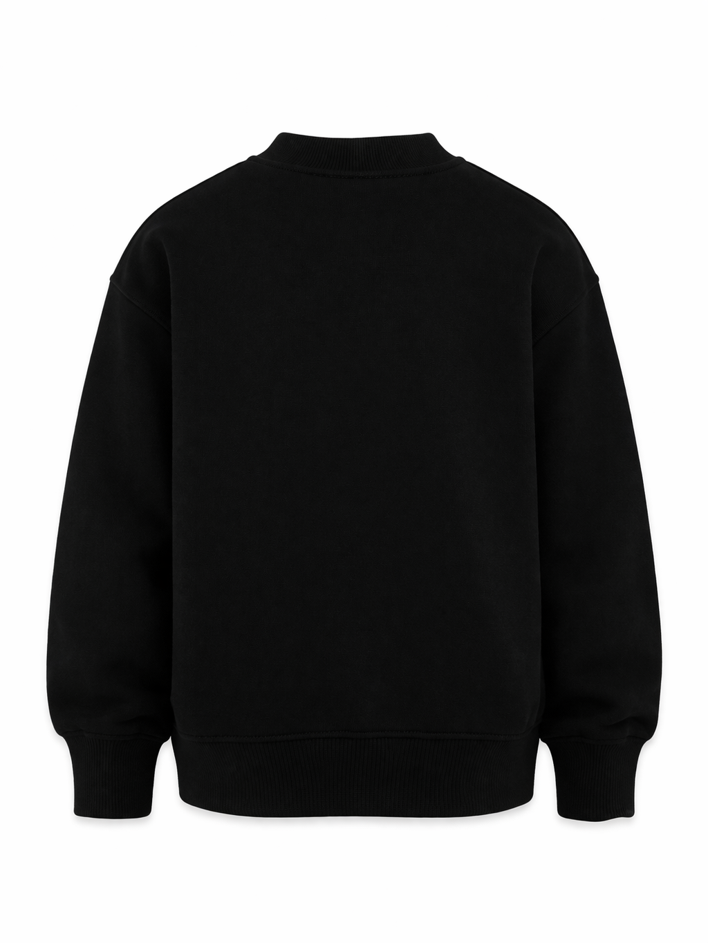 Felpa per bambina Palm Angels Kids nera con stampa logo sul davanti PGBA013S26FLE00A 110 PALM ANGELS KIDS 