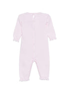 Tutina per neonata Paz Rodriguez rosa con ruches 005-123390 3701 PaZ RODRIGUEZ KIDS 