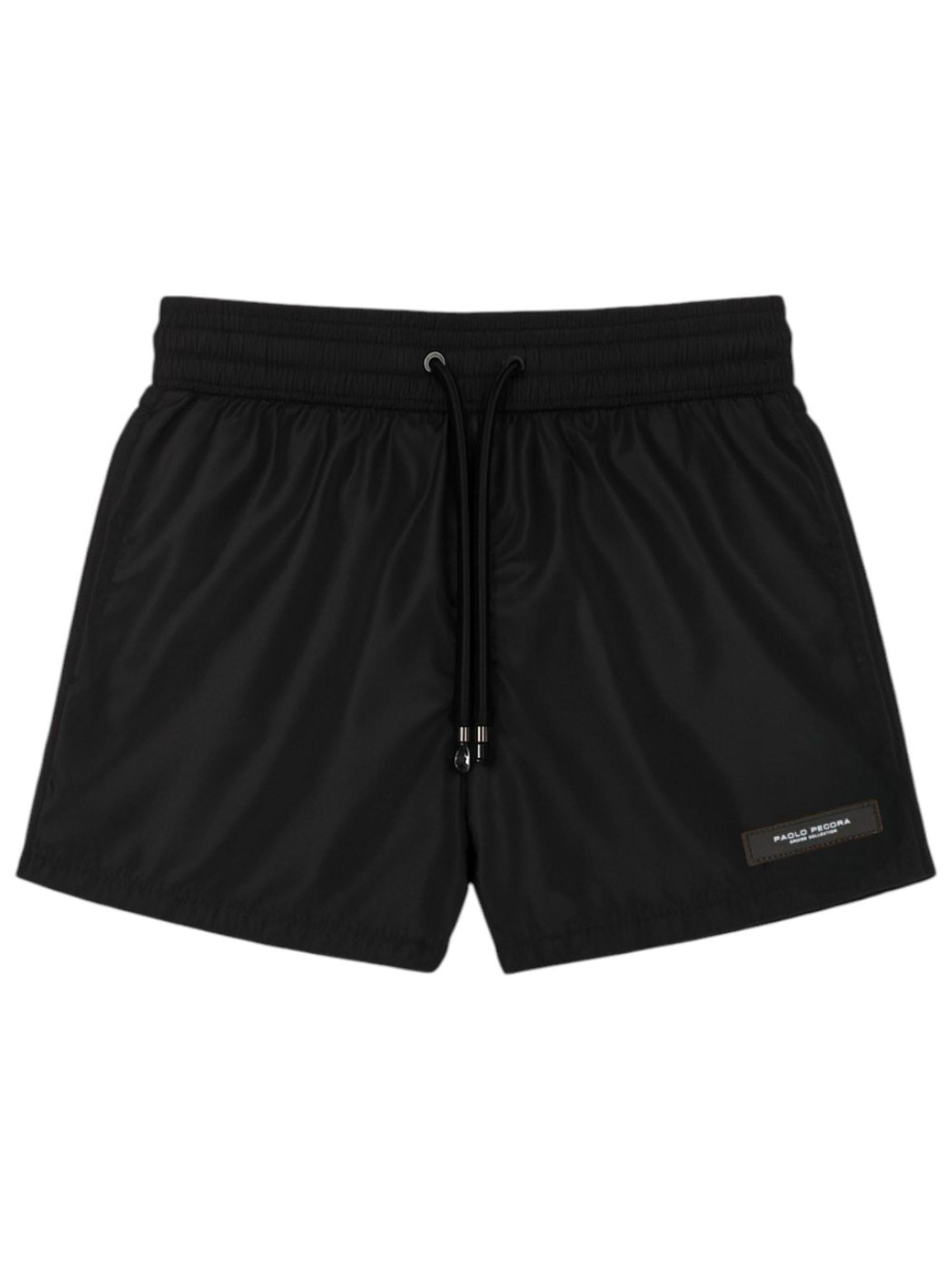 Costume per bambino Paolo Pecora Kids nero con vita elasticizzata PP2041 NERO PAOLO PECORA KIDS 