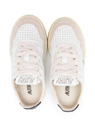 Sneakers per bambini AuTRY Kids beige con inserti blu KULK FS06 AuTRY KIDS 
