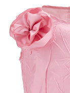Set top e gonna per bambina Monnalisa rosa con applicazione fiore 71G501 7305 0090 MONNALISA KIDS 