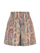 Shorts per bambino Etro Kids multicolore con stampa Paisley GY6Q69 M0081 107MC ETRO KIDS 