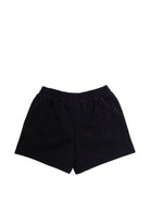 Shorts da bambina Moschino Kids nero con stampa logo HDQ025LCA19 60100 MOSCHINO KIDS 
