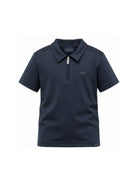 Polo per bambino Paul & Shark Junior blu navy con zip WUM008LBA40 42370 PAUL & SHARK KIDS 