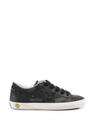 Sneakers per bambina Goolden Goose Kids nera con stella glitterata<BR/> F00107F008661 90100 GOLDEN GOOSE KIDS 