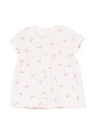 Abito per neonata Petit Bateau rosa con stampa a fiori A0G00 01 PETIT BATEAU KIDS 