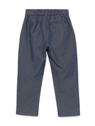 Pantaloni per bambino Fendi Kids grigio modello classico JMF497 AS61 F0QG0 FENDI KIDS 