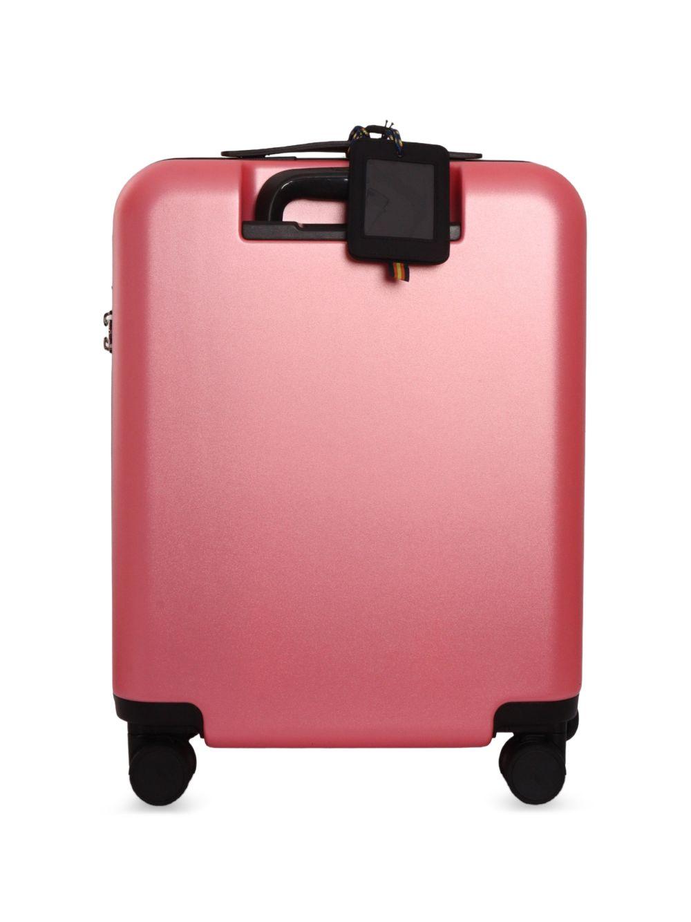 Valigia Eudoxie K-WAY Kids rosa con logo goffrato K4125ZW Q28 K-WAY KIDS 