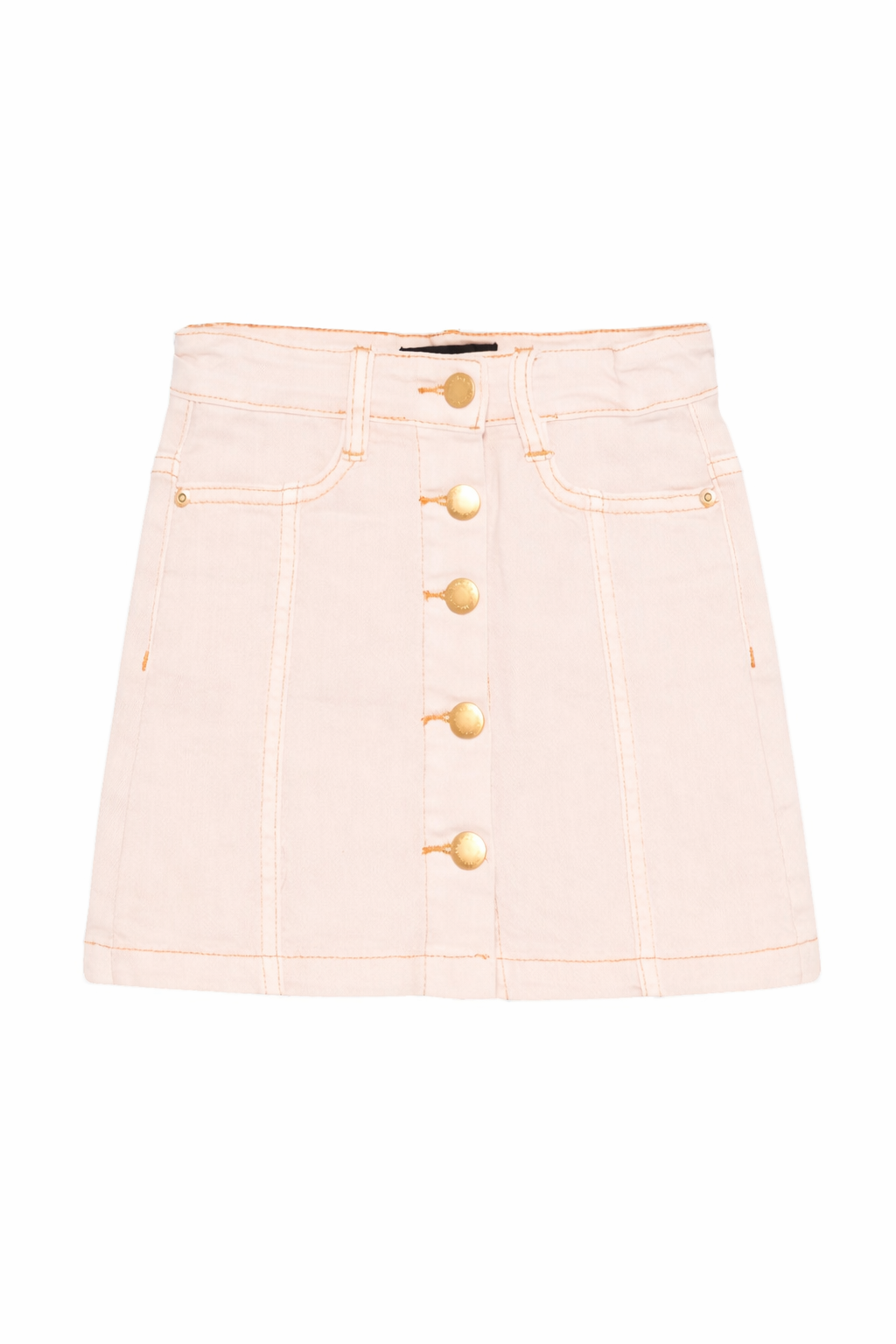 Gonna per bambina Molo rosa con chiusura frontale con abbottonatura 2S26D125 5647 MOLO KIDS 