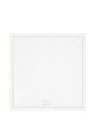 Coperta per neonati Dolce & Gabbana Kids bianco con orlo con rifinitura LNJAH3 G7PUP W0111 DOLCE & GABBANA KIDS 