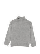 Maglione per bambini Douuod Kids grigio con collo alto DZ9P10 Z4164 806 DOUUOD KIDS 