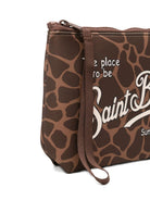 Pochette Aline MC2 Saint Barth animalier con logo sul davanti ALIN001 00900L MC2 ST. BARTH KIDS 