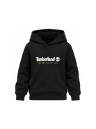 Felpa per bambino Timberland Kids nera con stampa logo sul davanti T60975 09B TIMBERLAND KIDS 