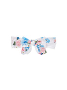 Fascia per neonata Monnalisa bianco con stampa fiori 39G001 7653 0099 MONNALISA KIDS 