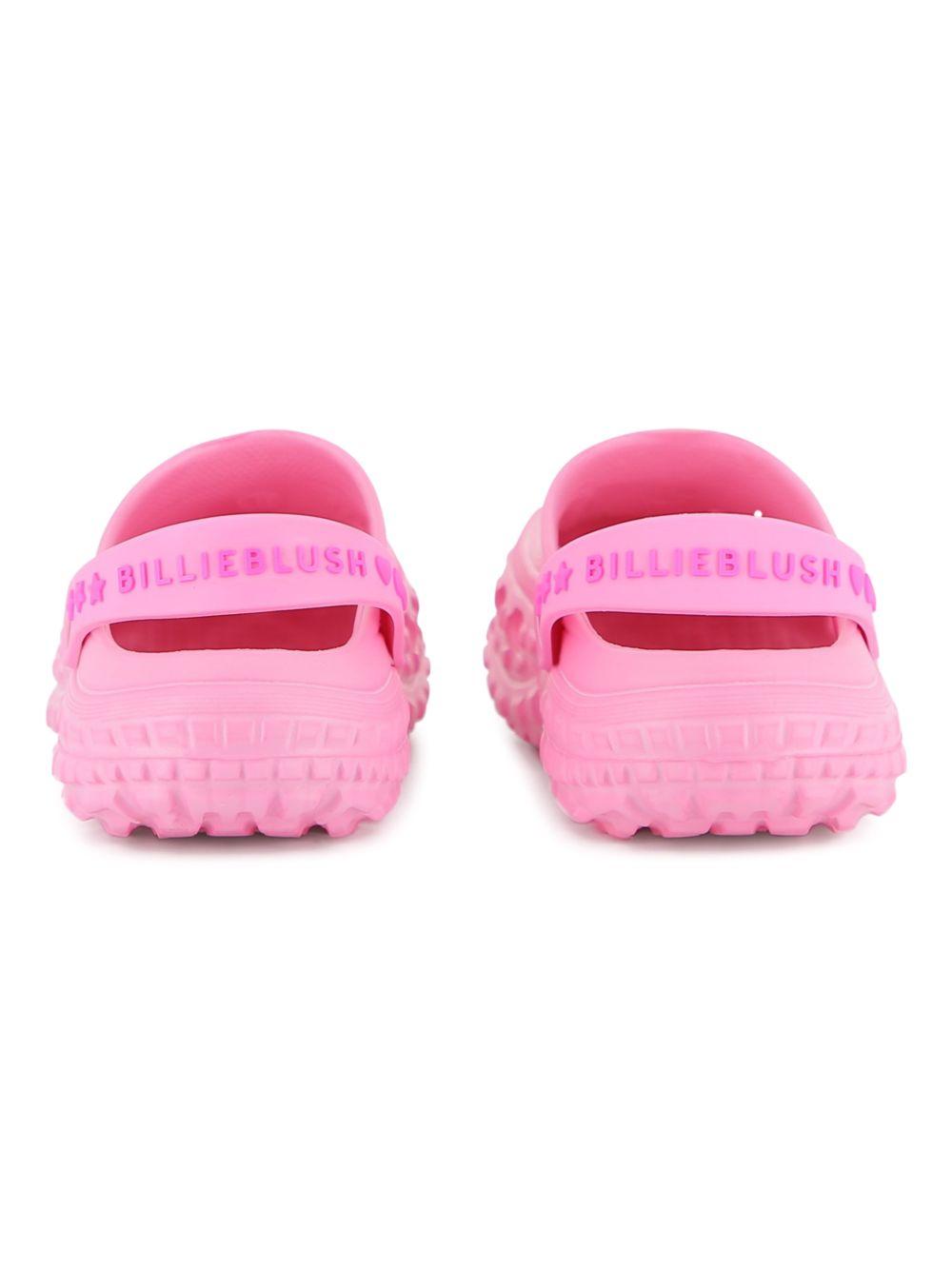 Clogs per bambina Billieblush rosa con applicazione fiori U21994 46N BILLIEBLUSH KIDS 
