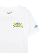 T-shirt per bambino MC2 Saint Barth Kids con stampa batman sul retro PRL0001 03767L MC2 ST. BARTH KIDS 