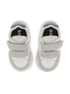 Sneakers per bambino Boss Kids bianche con chiusura  a strappo J52826 10P BOSS KIDS 
