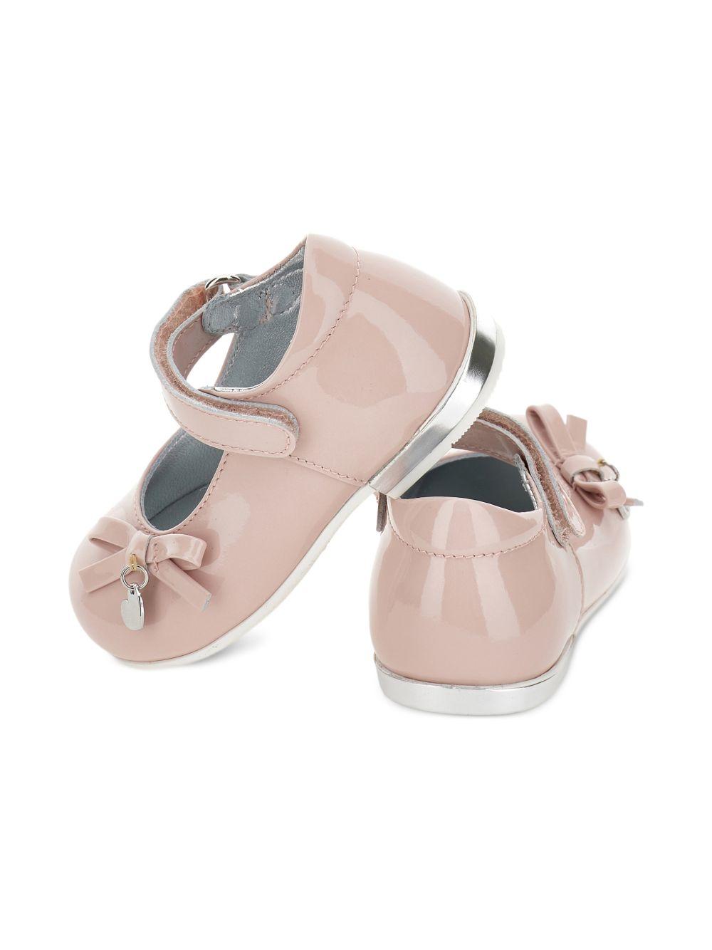 Ballerine per bambina Monnalisa rosa con dettaglio fiocco 83G009 7706 0091 MONNALISA KIDS 