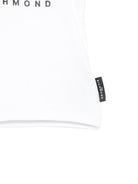 Canotta per neonati John Richmond Junior bianca con dettaglio logo RIP26037CN WHITE JOHN RICHMOND KIDS 