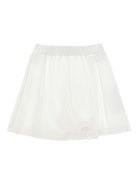 Pantaloncini per bambina Monnalisa bianchi con elastico in vita 41G402 7231 0001 MONNALISA KIDS 