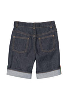 Shorts per bambino Gucci Kids in denim con orlo risvoltato 853979XDDCE 4759 GUCCI KIDS 