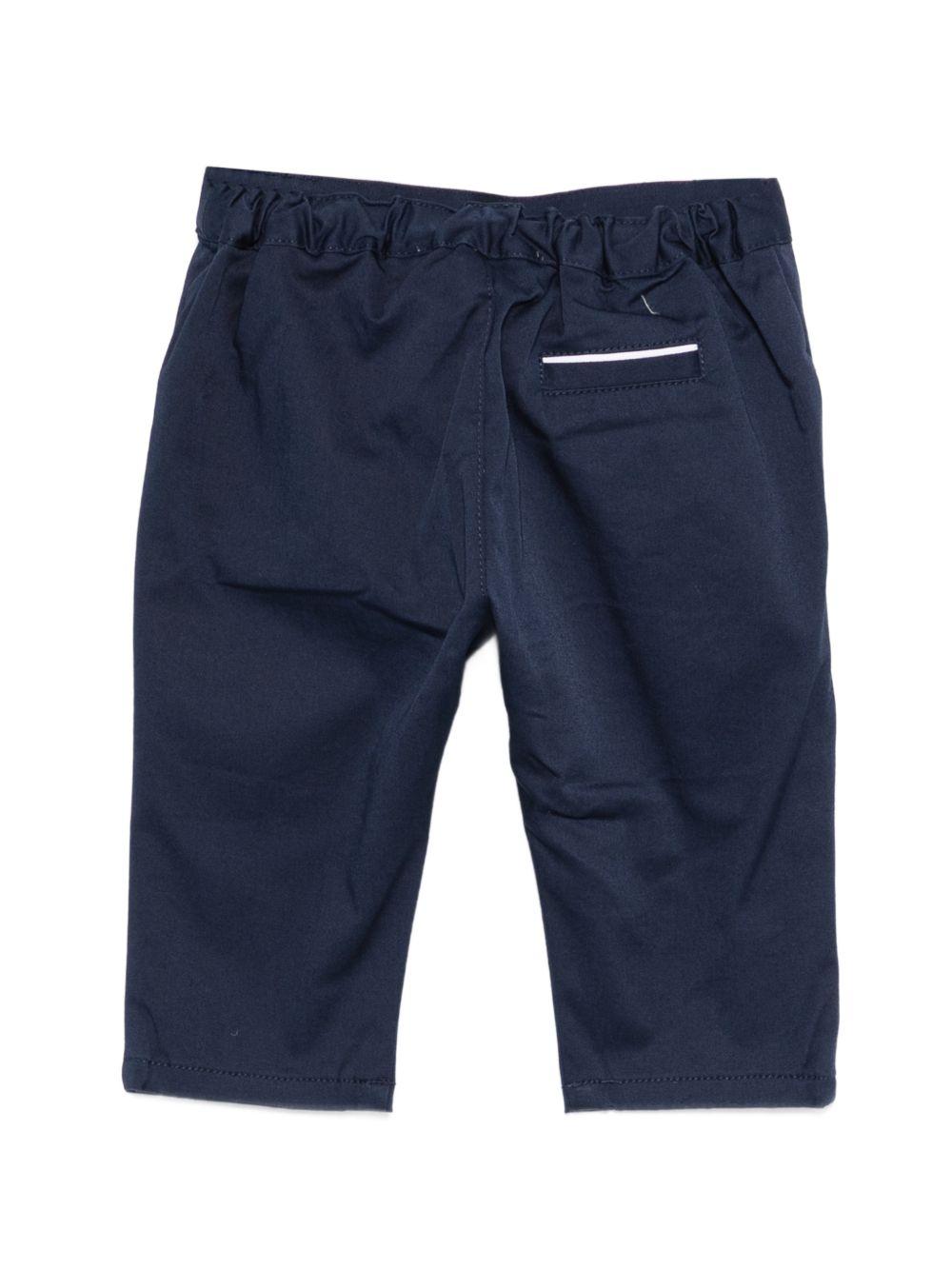 Pantaloni per neonato Tartine & Chocolat blu scuro con vita elasticizzata CC22011 04 TArtine & Chocolat KIDS 
