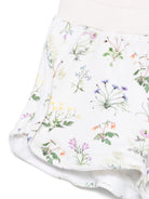 Shorts Acacia per bambina Molo bianchi con stampa fiori 2S26H119 9541 MOLO KIDS 