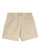 Cargo corti per bambino Givenchy Kids beige con tasche laterali H31210 192 GIVENCHY KIDS 