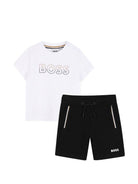 Set due pezzi per neonato Boss Kids multicolore con chiusura con coulisse J52846 09B BOSS KIDS 