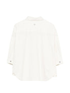 Camicia per bambina Douuod Kids bianca con colletto DY5A90 P0589 101 DOUUOD KIDS 