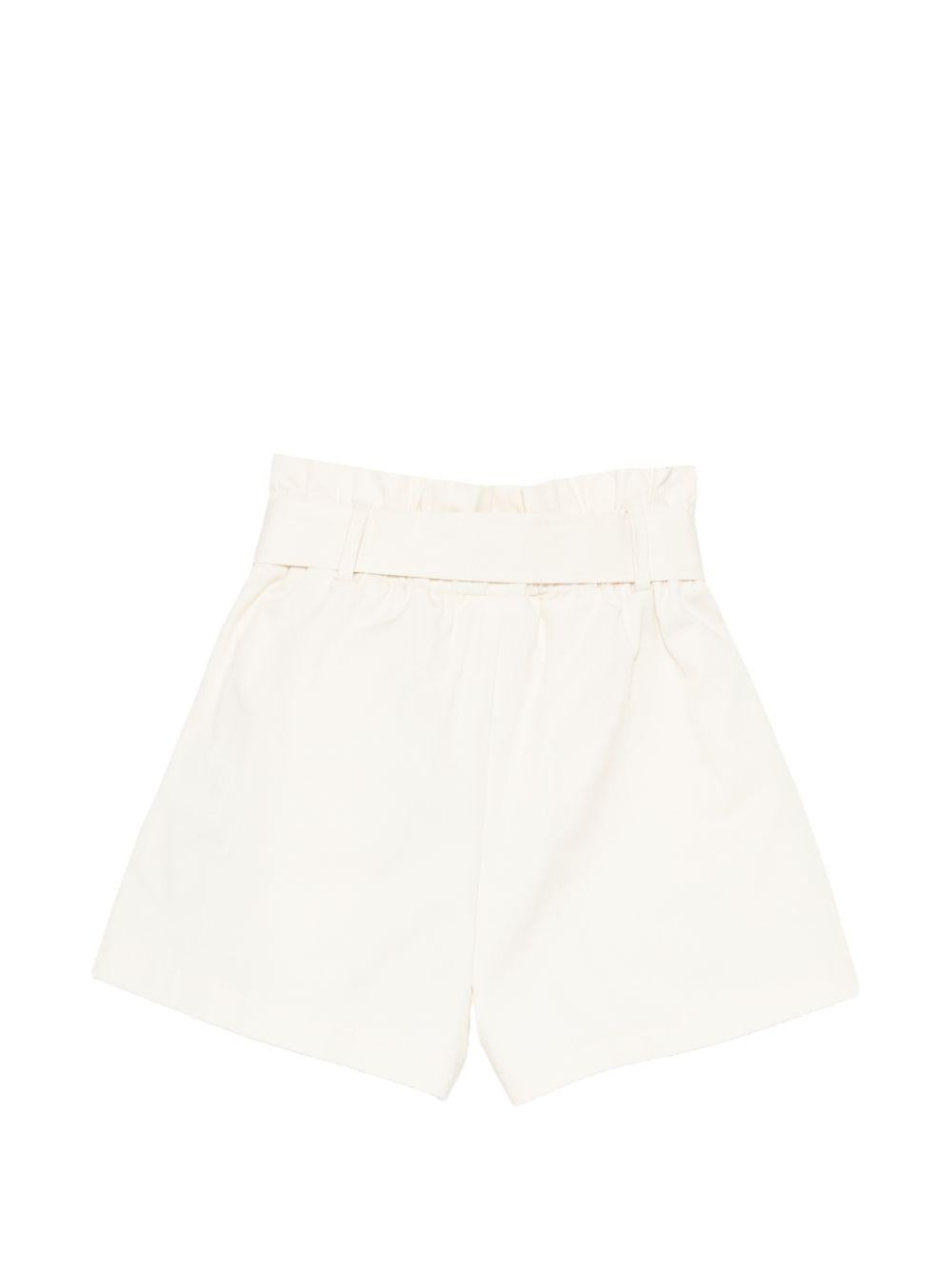 Shorts per bambina Just Cavalli Kids beige con cintura JGP26073SH PRISTINE ROBERTO CAVALLI KIDS 