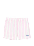 Shorts per donna MC2 Saint Barth multicolore con design a righe MEA002 00897L MC2 ST. BARTH 
