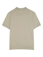 T-shirt per bambino Givenchy Kids grigio perla con scollo a V H31126 192 GIVENCHY KIDS 