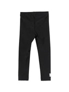 Leggings per bambina Douuod Kids nero con dettaglio logo DY6A20 J0331 930 DOUUOD KIDS 